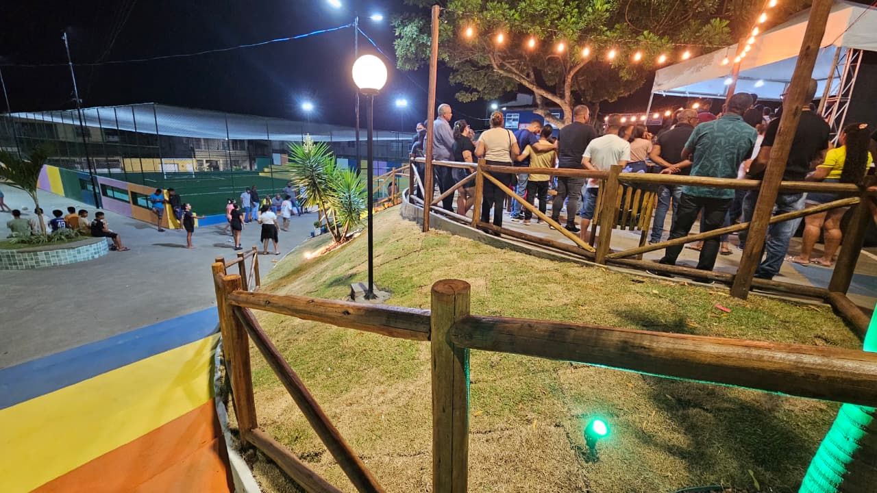 Prefeitura entrega novos espaços de lazer no CIA 1 e população aprova resultado