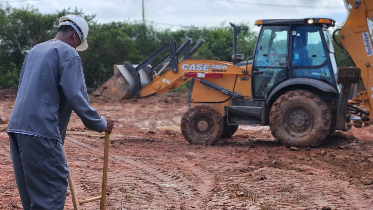 Ato marca o início das obras da creche modelo no Engenho Novo